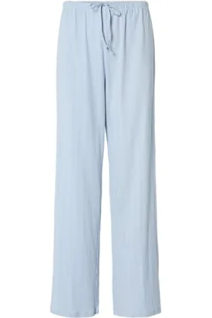 Pieces® Pcmarie Hw Pointelle Pants JRS Pwp, , XL