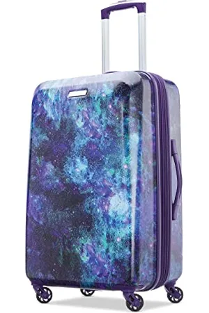 American Tourister Moonlight Hardside rozszerzalny bagaż z kołami obrotowymi, , Checked-Medium 24-Inch, Moonlight Hardside rozszerzalny bagaż z kołami obrotowymi