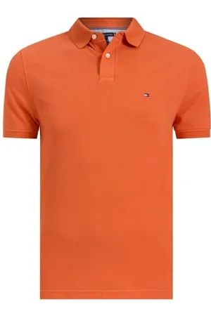 Tommy Hilfiger Męska koszulka polo z krótkim rękawem o regularnym kroju z guzikami, , XL