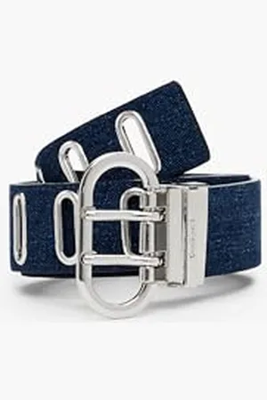 Desigual BELT_EYELETS, 5016 ESTATE BLUE, 85, , 85