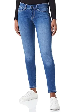 Pepe Jeans Damskie dżinsy skinny Denim, Niebieski (Denim-hp1), 29W / 30L