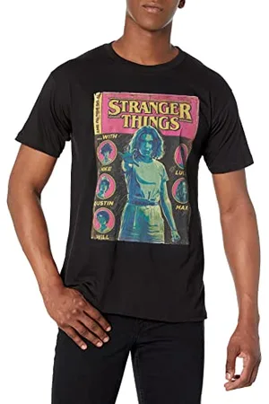Stranger Things Męska komiksowa koszulka
