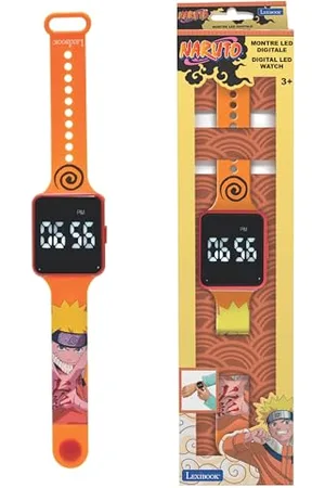 Lexibook Naruto, Cyfrowy zegar, Wyświetlanie czasu w 12 lub 24 godzinach DMW060NA
