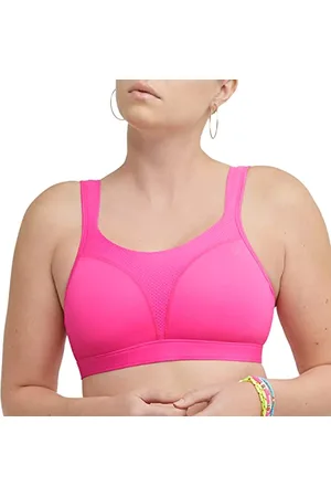Champion Damski biustonosz sportowy, Spot Comfort, maksymalne wsparcie, mocny biustonosz sportowy dla kobiet, 90F