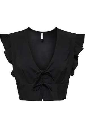 ONLY Onlnova Life Elite S/S Shiva Top Solid, , XL