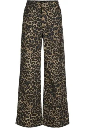 JACK & JONES JJXX Jxsarah Tokyo Leo Wide Hw Pant Ln Pnt, , XS