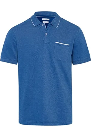 Brax Męska koszulka polo Paddy PIQUÉ w sportowym stylu dwukolorowym, Cobalt, S, , S