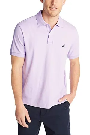 Nautica Męska koszulka polo z krótkim rękawem o klasycznym kroju, , 2X Duży