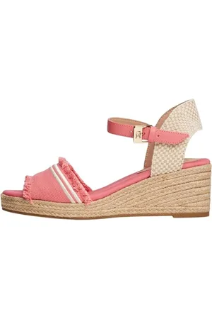 Tommy Hilfiger Fw0fw08879 Fringe Canvas Medium Wedge damskie espadryle, , 41 EU