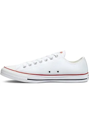 Converse Damskie trampki Chuck Taylor All Star Low Top, Białe płótno, 35.5 EU