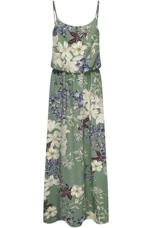 ONLY Onlwinner S/L Maxi Dress Noos Ptm, , 34