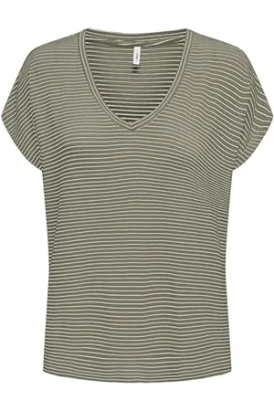 ONLY Onltine S/S V-Neck Top JRS, , S