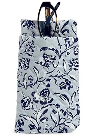 Vera Bradley Damskie bawełniane podwójne etui na okulary akcesoria, , Rozmiar uniwersalny