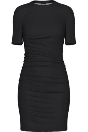 Pieces® Pcelly Ss Ruching Dress Pwp JRS, , XL