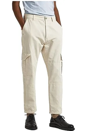 Pepe Jeans Spodnie męskie Nolan, beżowa kość słoniowa, 33W / 30L
