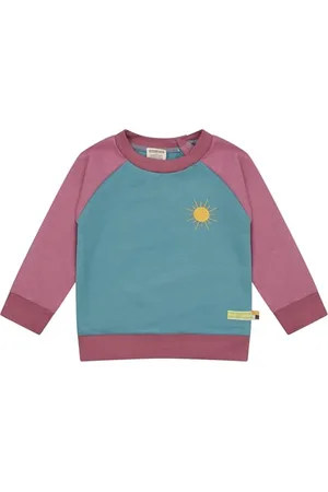loud + proud Bluza Colorblock, certyfikat GOTS, , 98-104