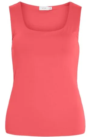VILA Vikenza U-Neck S/L Tank Top - Noos, , S