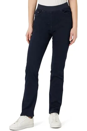 Brax By Brax Damskie stylowe Pamina All-Round Jersey Slip super dynamisk Denim Slank Jeans Dark Blue, 40W / 32L EU, , 40W / 32L