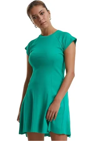 Urban classics Damska sukienka skater Rib Dress, , XS