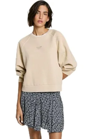 Pepe Jeans Damska bluza REESE, brązowa (LIGHT BISCUIT BEIGE), XS, , XS