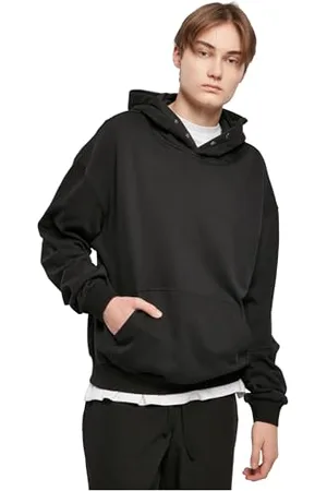 Urban classics Męska bluza z kapturem, czarna, 3XL, , 3XL