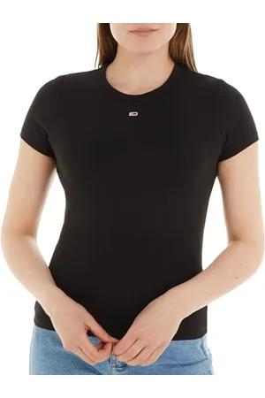 Tommy Hilfiger Damska koszulka TJW RLX New Linear, czarna, XS, , XS