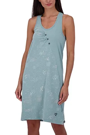 alife kickin Alife and Kickin damska CameronAK B Top Dress Sukienka damska Sukienka na czas wolny Letnia sukienka XS-XXL, Pacific Melange, , XS