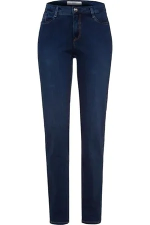 Brax Damskie dżinsy sportowe Mary Blue Planet pięć kieszeni slim fit, , 40W x 44L