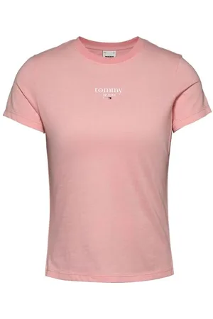 Tommy Hilfiger Damska koszulka z krótkim rękawem i okrągłym dekoltem, , 5XL (Duże Rozmiary)