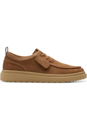 Clarks Polden Moc Derby, Cola Suede, 40 EU, , 42.5 EU