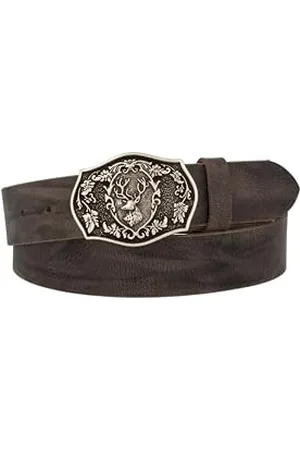 MGM Unisex pasek do stroju ludowego z paskiem jelenia, , 115, , 115