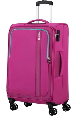 American Tourister American Tourist Sea Poszukiwacz - Spinner M, walizka, 68 cm, 61 L, Pink (Deep Fuchsia)