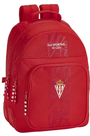 Safta Real Sporting plecak szkolny, oficjalny Gijon, 320 x 150 x 420 mm