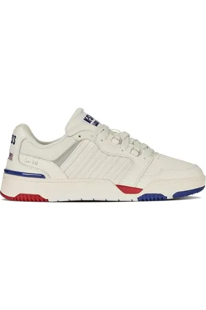 K-Swiss Męskie buty sportowe SI-18 Rival, Snow White/Navy/RED, 41,5 EU, , 41.5 EU