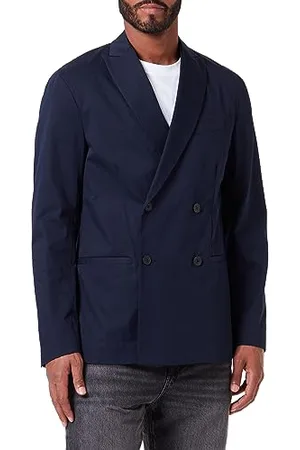 Benetton Kurtka 2HIWUW00L, Ciemnoniebieski 016, 54 Mężczyźni, , 50