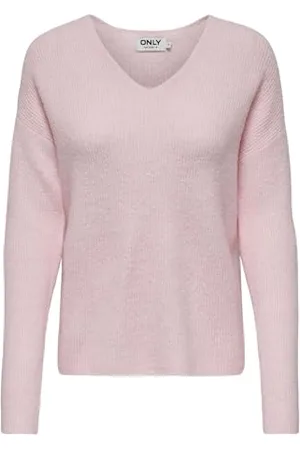 ONLY Onlcamilla V-Neck L/S sweter z dzianiny Knt Noos, , S damski, , S