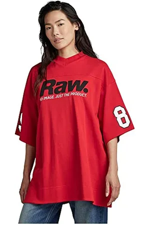 G-Star RAW Damski top 5XL Raw. Tight Mock V-Neck Top, , S