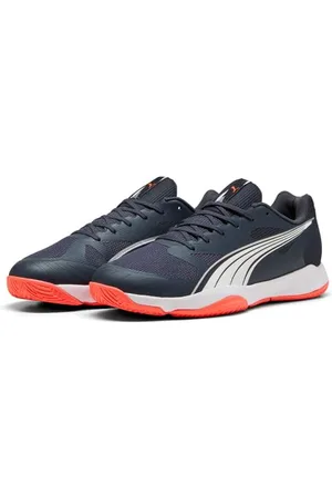 PUMA Unisex Eliminate Turbo Indoor Court Shoe, Parisian Night biało-świecące czerwone, 40 EU, Parisian Night biały świecący czerwony, 41 EU