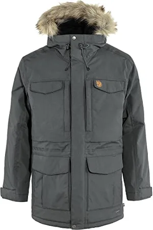 Fjällräven Nuuk M Parka, Basalt, XS, , XS