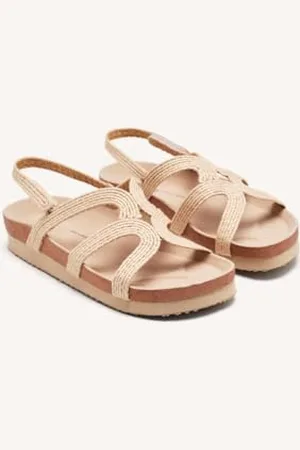 Gioseppo TOPSFIELD, klapki damskie, naturalne, 35 EU, , 35 EU