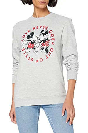 Disney Damska bluza Mickey i Minnie Love Never Goes Out of Style, , L