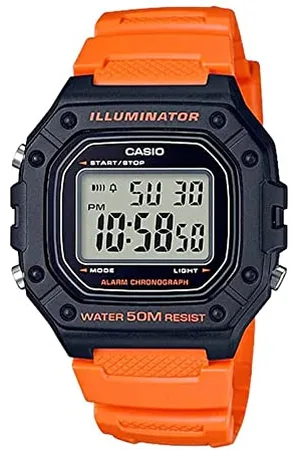 Casio Męski cyfrowy zegarek kwarcowy z paskiem z żywicy 4.54953E+12, , Única, bransoletka