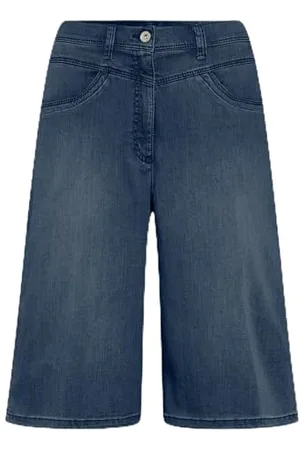Brax Laura Stbermudy Light Denim Bermudy, , 27W / 32L