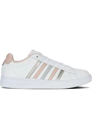 K-Swiss Damskie buty sportowe Court TIEBREAK II, WHT/Cameo Rose/WHT, 37,5 EU, , 37.5 EU