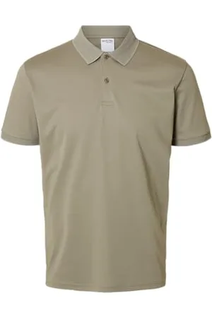 SELECTED Slhfave Button Ss Polo Noos, , XL