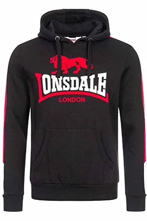 Lonsdale London Męska bluza z kapturem, regularny krój, LANGWELL, , XL 117356