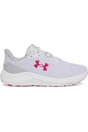 Under Armour UA W Charged Pursuit 4 - Distant Gray/Mod Gray/Shaded Fuksja - 8,5, , 43 EU