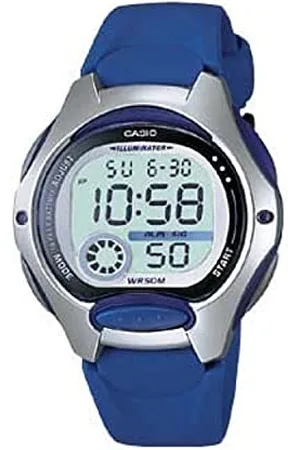 Casio Męski cyfrowy zegarek kwarcowy z gumową bransoletką LW-200-2A