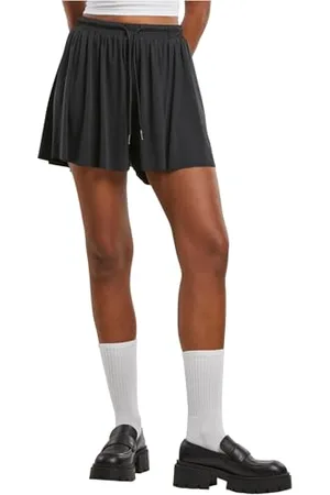 Urban classics Damskie szorty damskie Jersey Skort, krótka spódnica ze ściągaczem, szorty Skort dla kobiet, rozmiary XS - 5XL, , 4XL