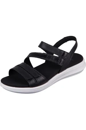 Legero Damskie sandały ELLA, czarne 0100, 42 EU, , 42 EU